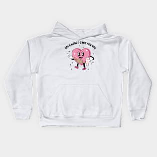 Only Heart Eyes For You Kids Hoodie